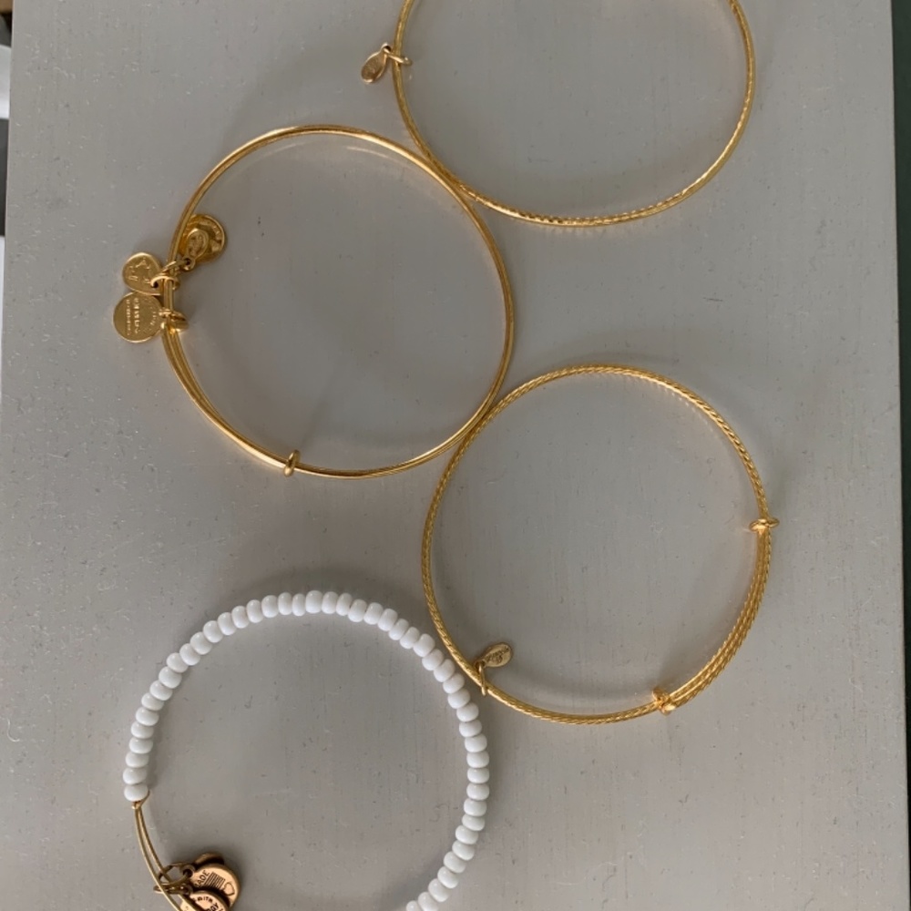 Alex & Ani Bangle Set - Picture 2 of 5